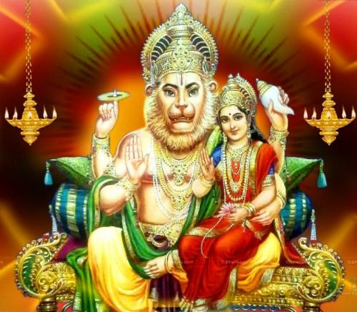 Information and benefits of Enchant Lord Lakshmi Narasimha Darshan Every Pournami.